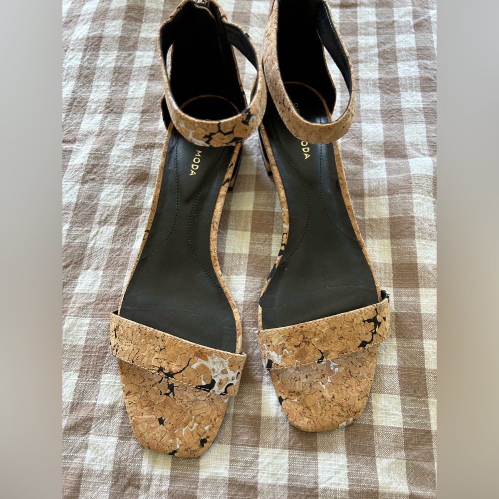 Pelle Moda Cork Sandals